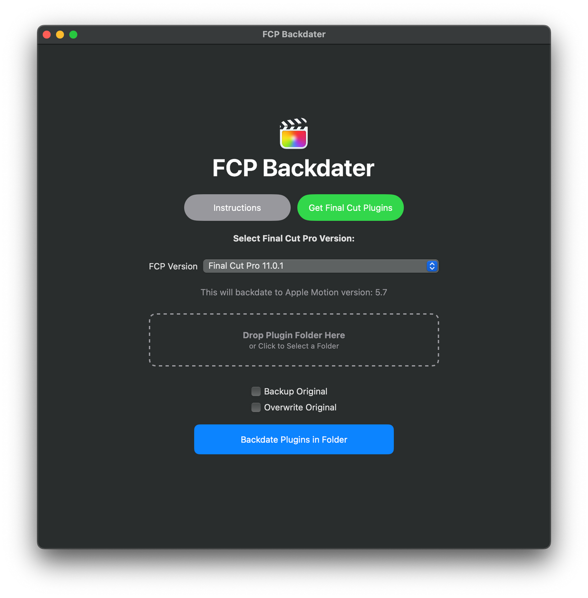 Final Cut Pro Backdater - Remove Red Warning Errors – FCPX Full Access