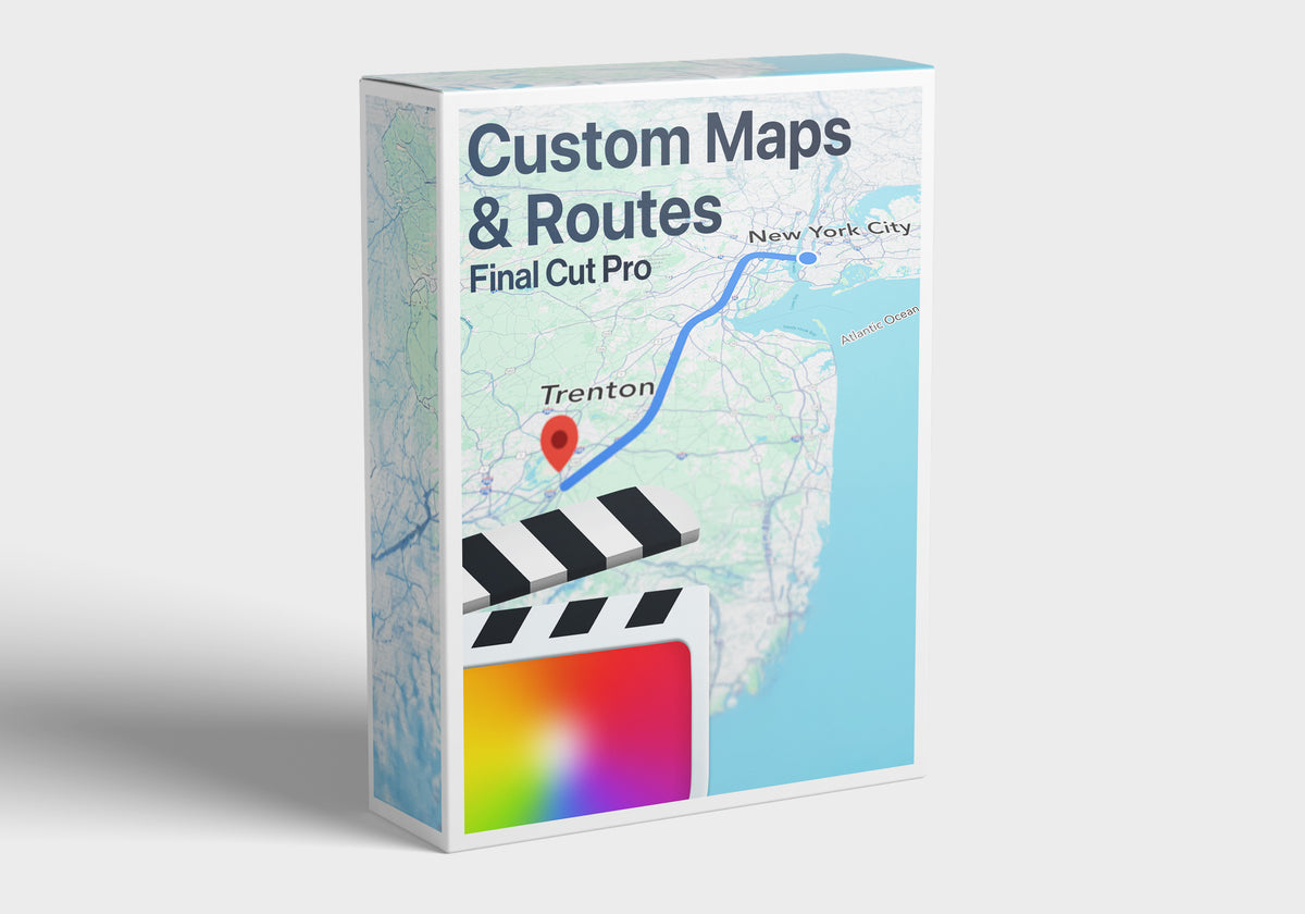 Custom Maps + Routes for Final Cut Pro – FCPX Full Access
