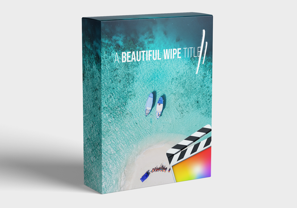 FCPX Full Access – Beautiful Wipe Title for Final Cut Pro