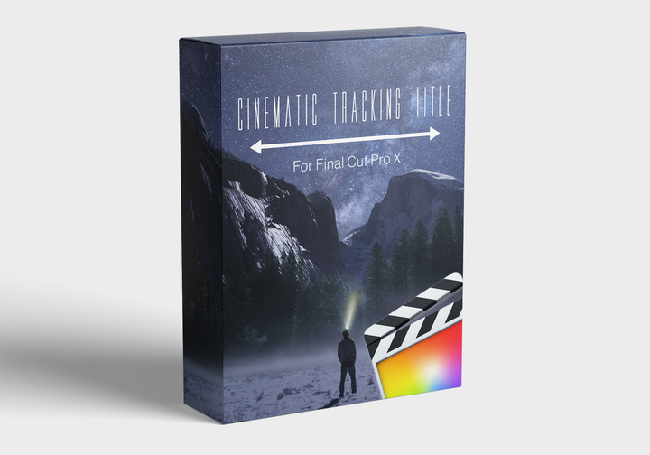FCPX Full Access - Cinematic Tracking Title for Final Cut Pro 2