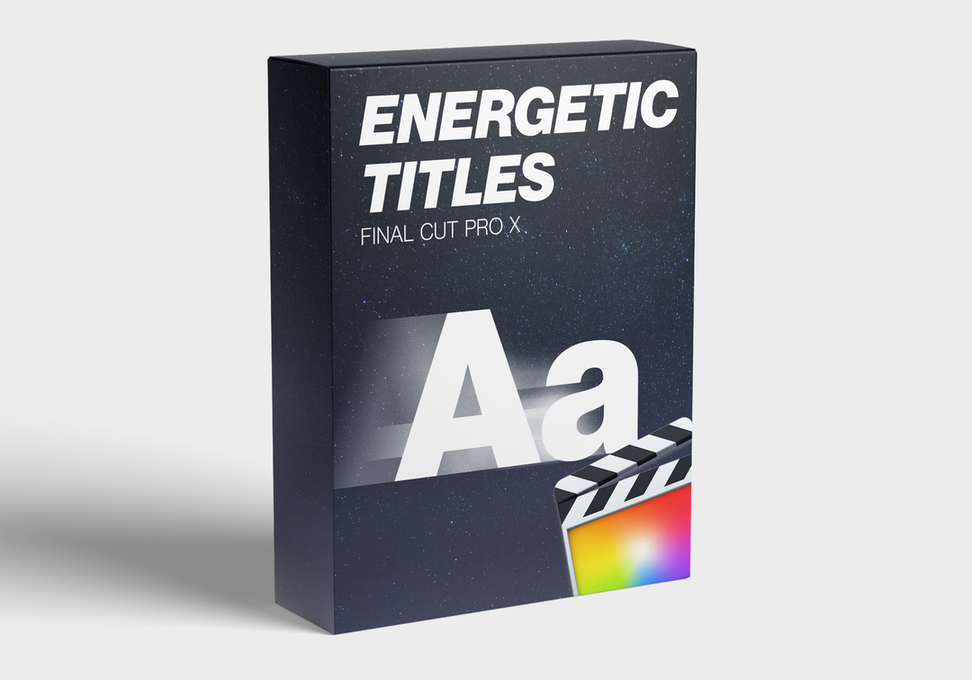 FCPX Full Access – Energetic Titles for Final Cut Pro