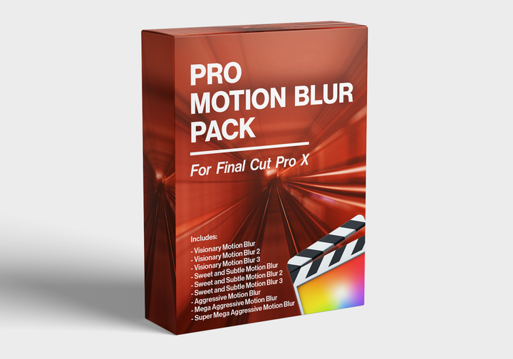 FCPX Full Access - Pro Motion Blur Plug In - Final Cut Pro 2