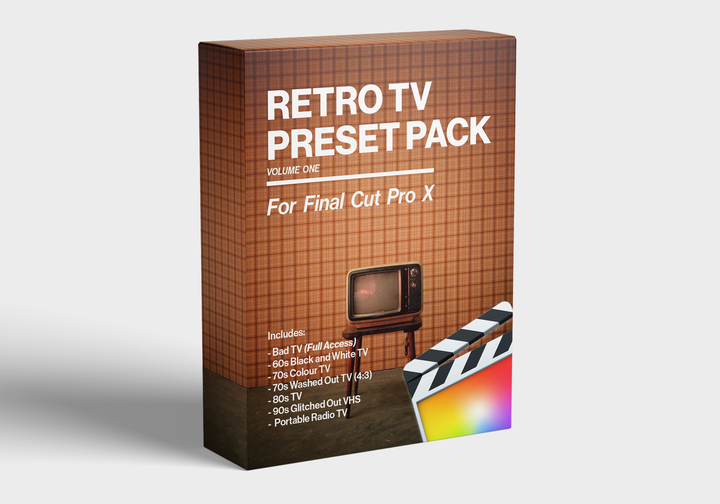 FCPX Full Access - Retro TV Plug In - Final Cut Pro 2