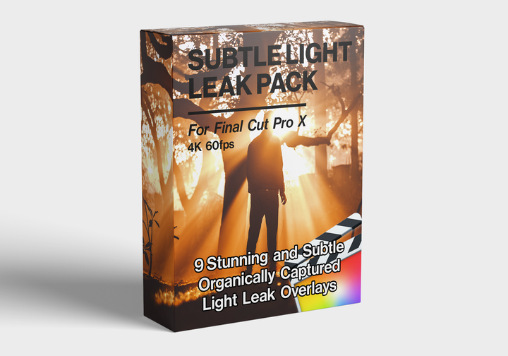 FCPX Full Access - Subtle Light Leak Overlay Pack 2